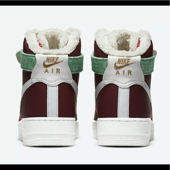 Nike Air Force 1 High '07 Nordic Christmas DC1620 - Picture 5 of 6